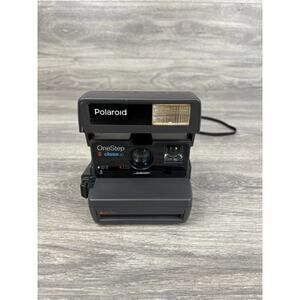 Vintage Polaroid One Step Close Up 600 Instant Camera! FILM TESTED! Works Great